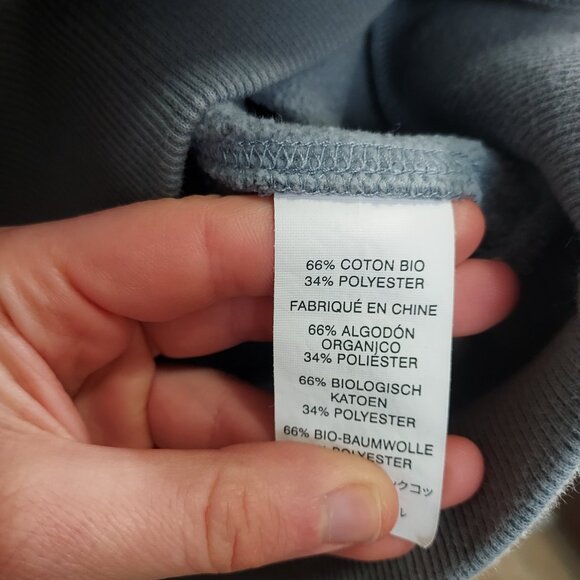 Vuori Flint Blue WOMENS Restore Half Zip Hoodie Sweater - Picture 6 of 8